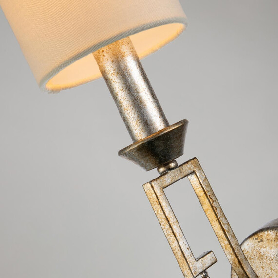 Аплик Lemuria 1xE14 Gilded Nola Distressed Gold Ivory Shade Gilded Nola GN-LEMURIA1 | Osvetlenieto.bg