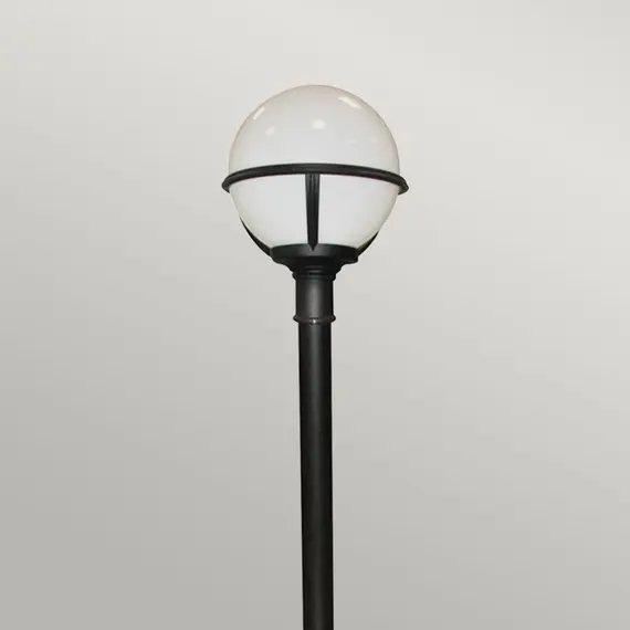 Градински стълб Glenbeigh 1xE27 Black Elstead Lighting GLENBEIGH-PILLAR | Osvetlenieto.bg