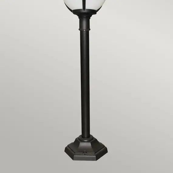 Градински стълб Glenbeigh 1xE27 Black Elstead Lighting GLENBEIGH-PILLAR | Osvetlenieto.bg