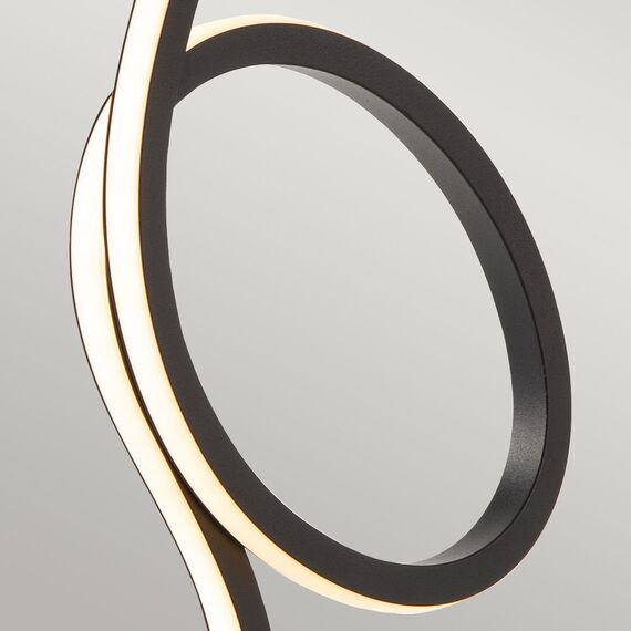 LED Настолна лампа Flamingo Black Elstead Lighting FLAMINGO-TL-BLK | Osvetlenieto.bg