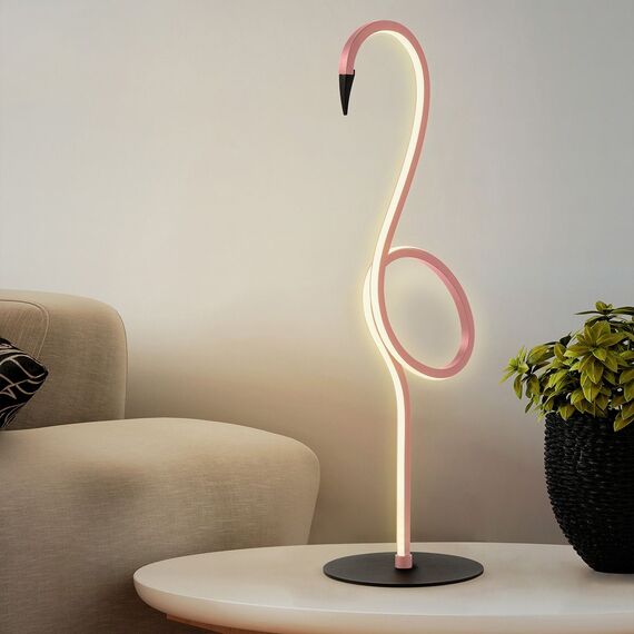 LED Настолна лампа Flamingo Pink Elstead Lighting FLAMINGO-TL-PNK | Osvetlenieto.bg