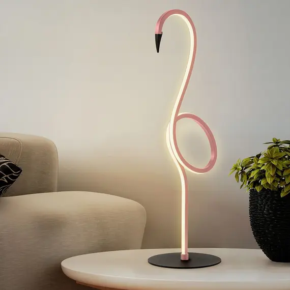 LED Настолна лампа Flamingo Pink Elstead Lighting FLAMINGO-TL-PNK | Osvetlenieto.bg