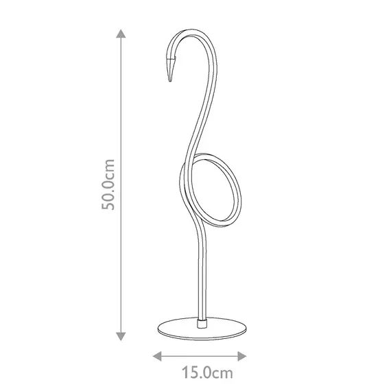 LED Настолна лампа Flamingo White Elstead Lighting FLAMINGO-TL-WHT | Osvetlenieto.bg