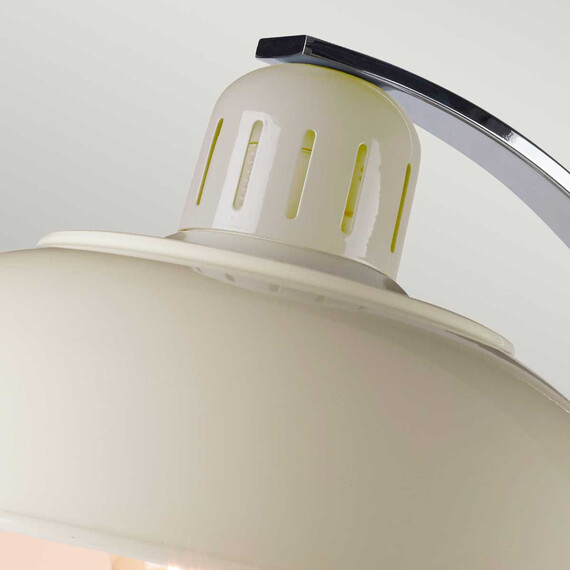 Настолна лампа Franklin 1xE27 Desk Lamp Oyster White Elstead Lighting FRANKLIN-CREAM | Osvetlenieto.bg