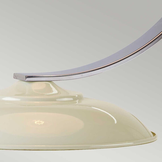 Настолна лампа Franklin 1xE27 Desk Lamp Oyster White Elstead Lighting FRANKLIN-CREAM | Osvetlenieto.bg