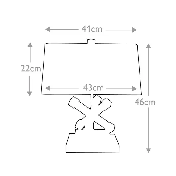 Настолна лампа Jackson Square 1xE27 Distressed Gold Gilded Nola GN-JACKSON-SQUARE-TL | Osvetlenieto.bg