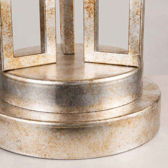 Настолна лампа Lemuria 1xE27 Gilded Nola Distressed Gold Ivory Shade Gilded Nola GN-LEMURIA-TL | Osvetlenieto.bg