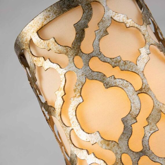 Пендел Arabella 1xE27 Duo-Mount Mini Gilded Nola Distressed Gold Ivory Shade Gilded Nola GN-ARABELLA-MP | Osvetlenieto.bg