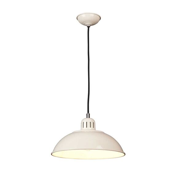 Пендел Franklin 1xE27 Cream Elstead Lighting FRANKLIN-P-CR | Osvetlenieto.bg