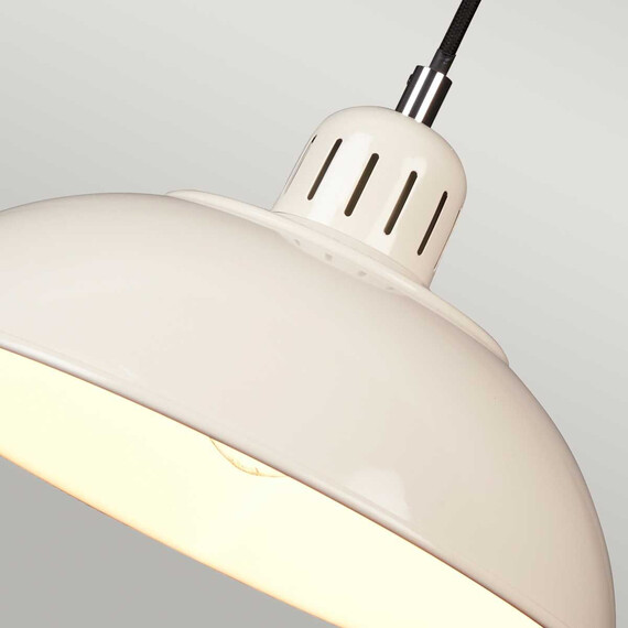 Пендел Franklin 1xE27 Cream Elstead Lighting FRANKLIN-P-CR | Osvetlenieto.bg