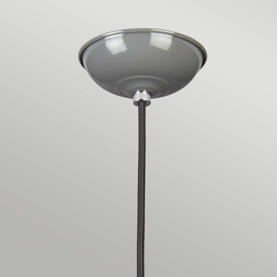 Пендел Franklin 1xE27 Grey Elstead Lighting FRANKLIN-P-GY | Osvetlenieto.bg