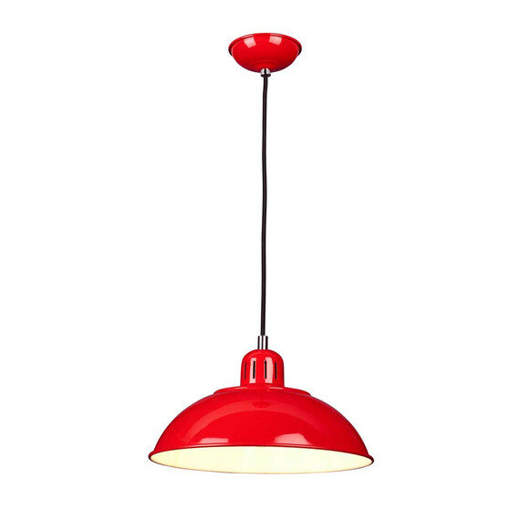 Пендел Franklin 1xE27 Red Elstead Lighting FRANKLIN-P-RED | Osvetlenieto.bg