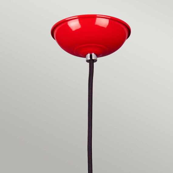 Пендел Franklin 1xE27 Red Elstead Lighting FRANKLIN-P-RED | Osvetlenieto.bg