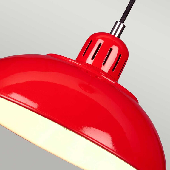Пендел Franklin 1xE27 Red Elstead Lighting FRANKLIN-P-RED | Osvetlenieto.bg