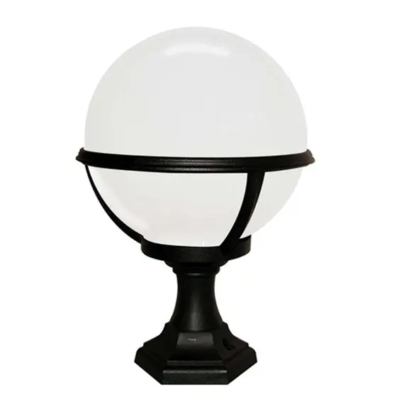Стояща лампа Glenbeigh 1xE27 Pedestal Black Elstead Lighting GLENBEIGH-PED-PO | Osvetlenieto.bg