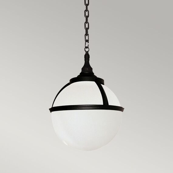 Външна висяща лампа Glenbeigh 1xE27 Black Elstead Lighting GLENBEIGH-CHAIN | Osvetlenieto.bg
