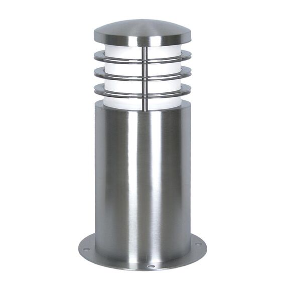 Градински стълб Sandbanks 1xE27 Mini Stainless Steel Garden Zone GZ-SANDBANKS-MB | Osvetlenieto.bg