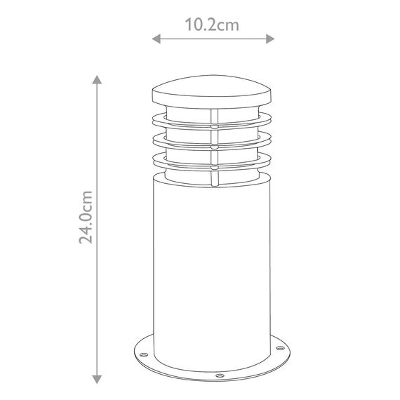 Градински стълб Sandbanks 1xE27 Mini Stainless Steel Garden Zone GZ-SANDBANKS-MB | Osvetlenieto.bg Градински стълб Sandbanks 1xE27 Mini Stainless Steel Garden Zone GZ-SANDBANKS-MB | Osvetlenieto.bg