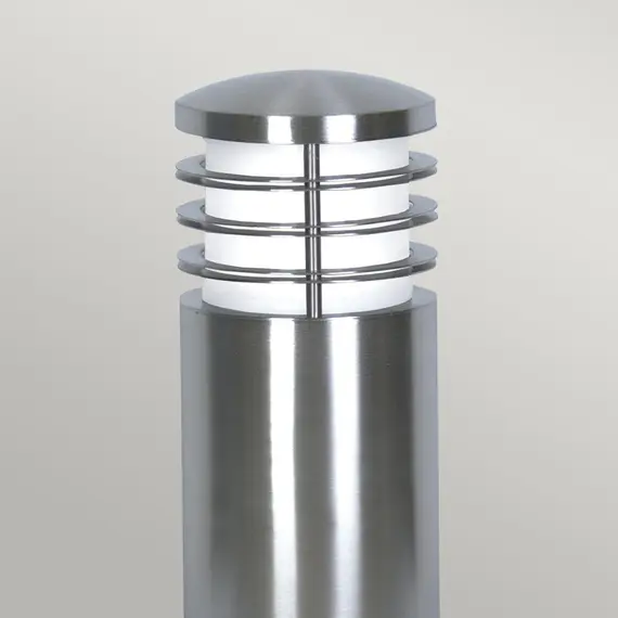 Градински стълб Sandbanks 1xE27 Mini Stainless Steel Garden Zone GZ-SANDBANKS-MB | Osvetlenieto.bg