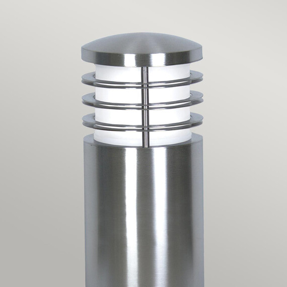 Градински стълб Sandbanks 1xE27 Mini Stainless Steel Garden Zone GZ-SANDBANKS-MB | Osvetlenieto.bg