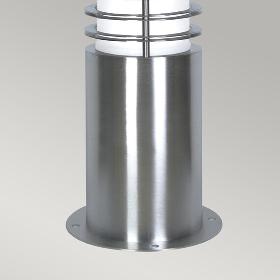 Градински стълб Sandbanks 1xE27 Mini Stainless Steel Garden Zone GZ-SANDBANKS-MB | Osvetlenieto.bg