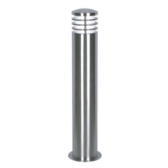 Градински стълб Sandbanks 1xE27 Stainless Steel Garden Zone GZ-SANDBANKS-B | Osvetlenieto.bg