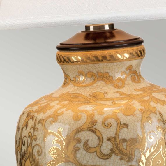 Настолна лампа Gold Thistle 1xE27 Gold Elstead Lighting GOLD-THISTLE-TL | Osvetlenieto.bg