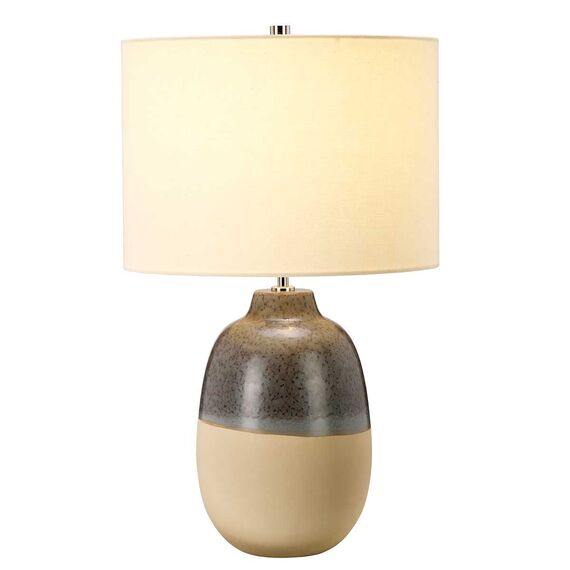 Настолна лампа Grange Park 1xE27 Grey Brown Elstead Lighting GRANGE-PARK-TL | Osvetlenieto.bg