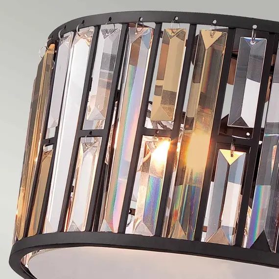 Плафон Gemma 3xE27 Vintage Bronze Hinkley HK-GEMMA-F-VBZ | Osvetlenieto.bg