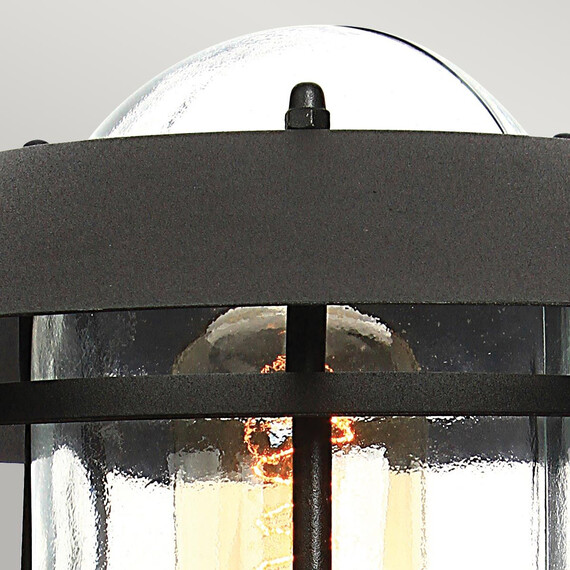 Стояща лампа Helsingor 1xE27 PIR Black Elstead Lighting HELSINGOR-PIR-PED-BK | Osvetlenieto.bg