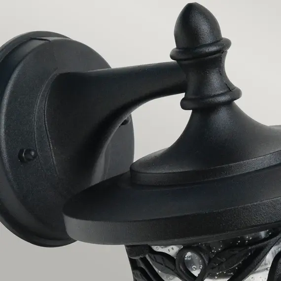 Външен аплик Burford 1xE27 Black Garden Zone GZH-BF2 | Osvetlenieto.bg