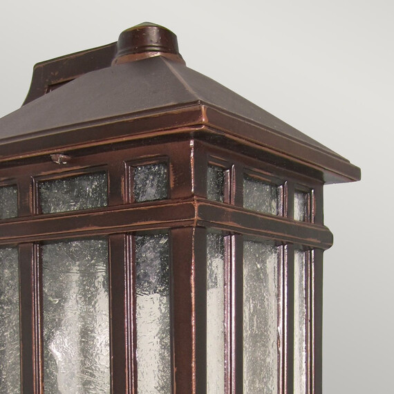 Външен аплик Chedworth 1xE27 Old Bronze Garden Zone GZH-CHW2 | Osvetlenieto.bg