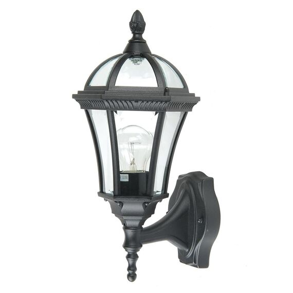 Външен аплик Ledbury 1xE27 Black Garden Zone GZH-LB1 | Osvetlenieto.bg