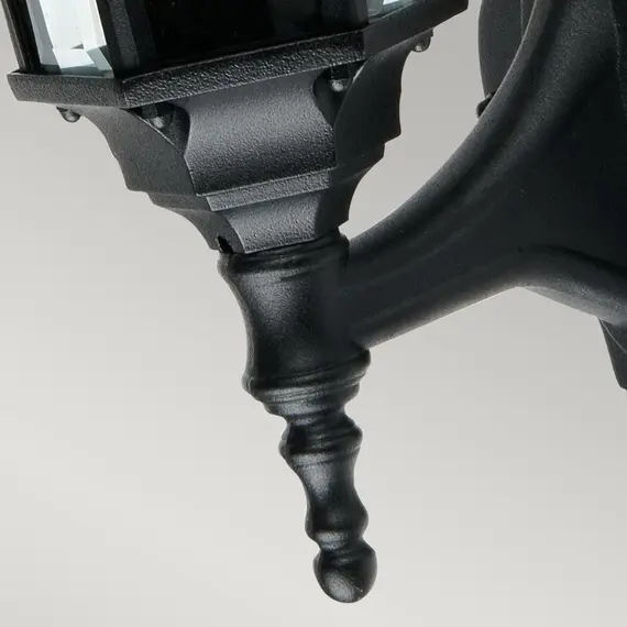 Външен аплик Ledbury 1xE27 Black Garden Zone GZH-LB1 | Osvetlenieto.bg