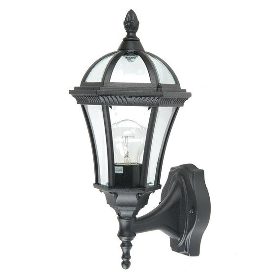 Външен аплик Ledbury 1xE27 Black Garden Zone GZH-LB1 | Osvetlenieto.bg