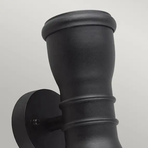 Външен аплик Malvern 2xGU10 Up & Down Lantern Black Garden Zone GZH-MALV | Osvetlenieto.bg