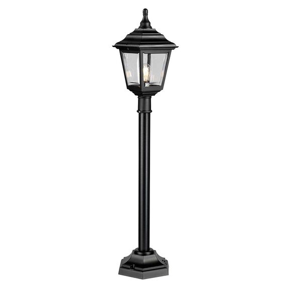 Градински стълб Kerry 1xE27 Black Elstead Lighting KERRY-PILLAR | Osvetlenieto.bg