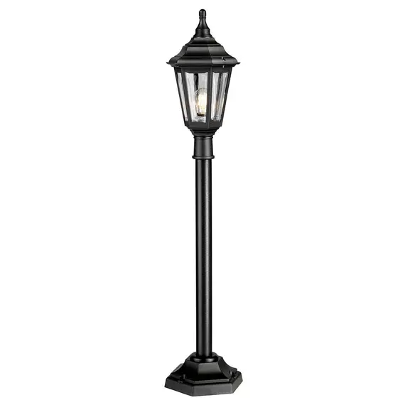 Градински стълб Kinsale 1xE27 Black Elstead Lighting KINSALE-PILLAR | Osvetlenieto.bg