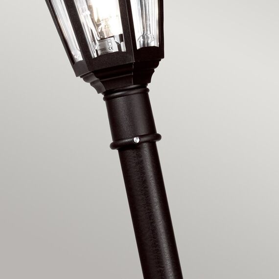 Градински стълб Kinsale 1xE27 Black Elstead Lighting KINSALE-POST | Osvetlenieto.bg
