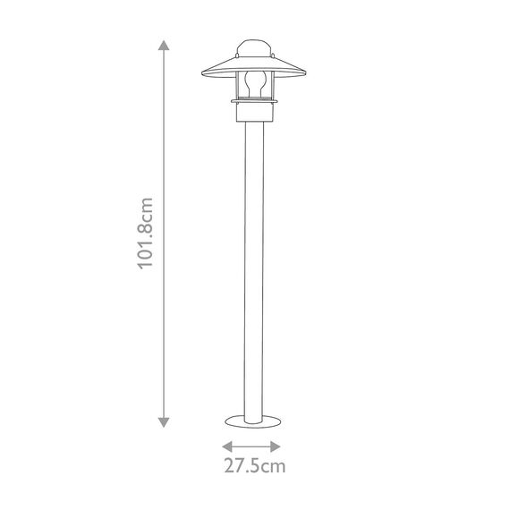 Градински стълб Klampenborg 1xE27 Black Elstead Lighting KLAMPENBORG-BOL-BK | Osvetlenieto.bg Градински стълб Klampenborg 1xE27 Black Elstead Lighting KLAMPENBORG-BOL-BK | Osvetlenieto.bg
