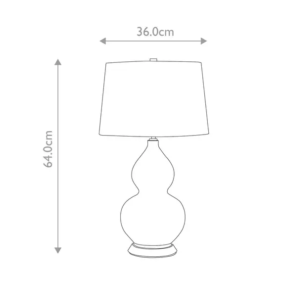 Настолна лампа Isla 1xE27 Table Light Aged Brass White Green Elstead Lighting ISLA-AB-TL-GREEN | Osvetlenieto.bg