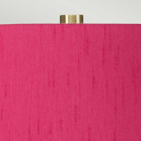 Настолна лампа Isla 1xE27 Table Light Aged Brass White Pink Elstead Lighting ISLA-AB-TL-CRANBERRY | Osvetlenieto.bg