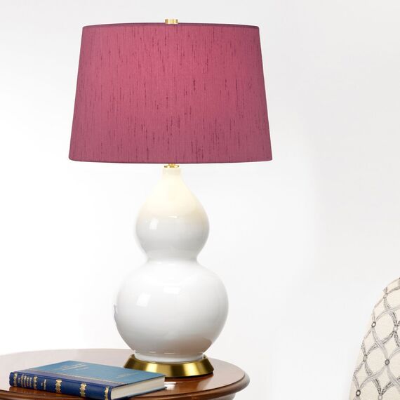 Настолна лампа Isla 1xE27 Table Light Aged Brass White Purple Elstead Lighting ISLA-AB-TL-PURPLE | Osvetlenieto.bg Настолна лампа Isla 1xE27 Table Light Aged Brass White Purple Elstead Lighting ISLA-AB-TL-PURPLE | Osvetlenieto.bg