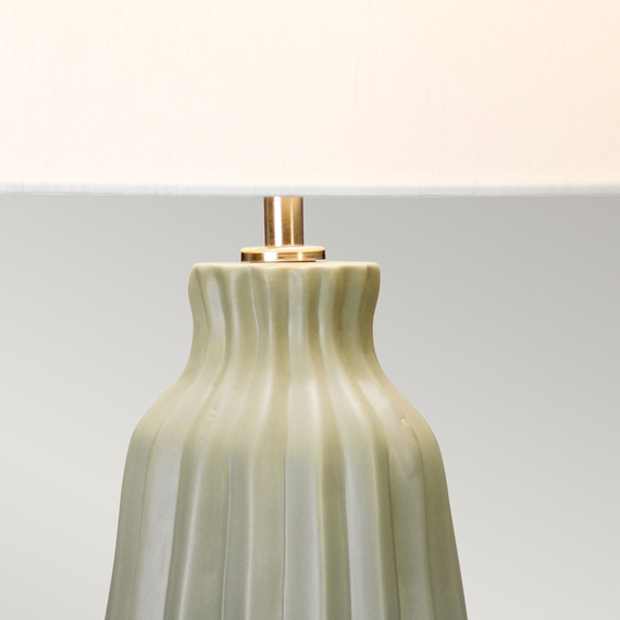 Настолна лампа Kew 1xE27 Sage Green Elstead Lighting KEW-TL | Osvetlenieto.bg