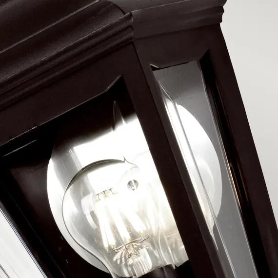 Плафон Kerry 1xE27 Black Elstead Lighting KERRY-FLUSH | Osvetlenieto.bg