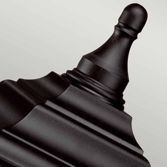 Стояща лампа Kerry 1xE27 Pedestal Porch Black Elstead Lighting KERRY-PED-POR | Osvetlenieto.bg