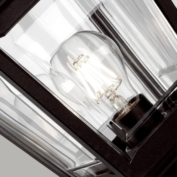 Стояща лампа Kerry 1xE27 Pedestal Porch Black Elstead Lighting KERRY-PED-POR | Osvetlenieto.bg