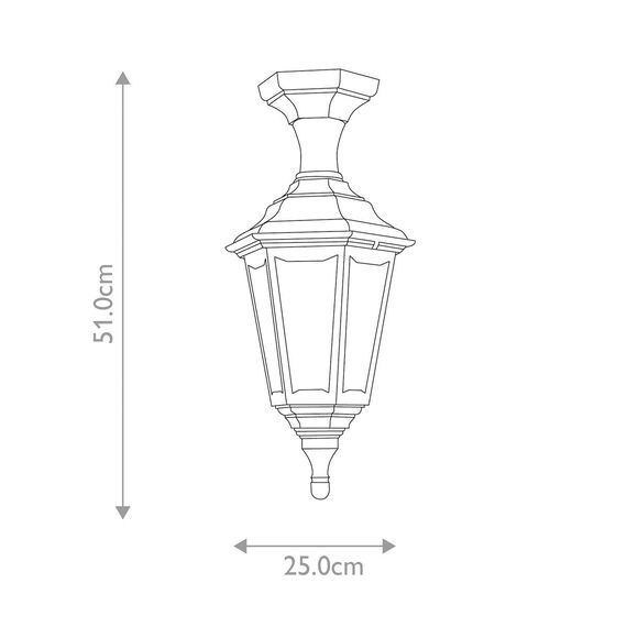 Стояща лампа Kinsale 1xE27 Pedestal Black Elstead Lighting KINSALE-PED-POR | Osvetlenieto.bg
