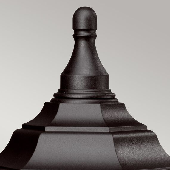 Стояща лампа Kinsale 1xE27 Pedestal Black Elstead Lighting KINSALE-PED-POR | Osvetlenieto.bg