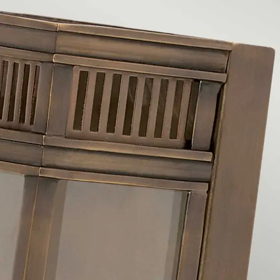 Външен аплик Holborn 2xE14 Half Lantern Medium Dark Bronze Elstead Lighting HL7-M-DB | Osvetlenieto.bg